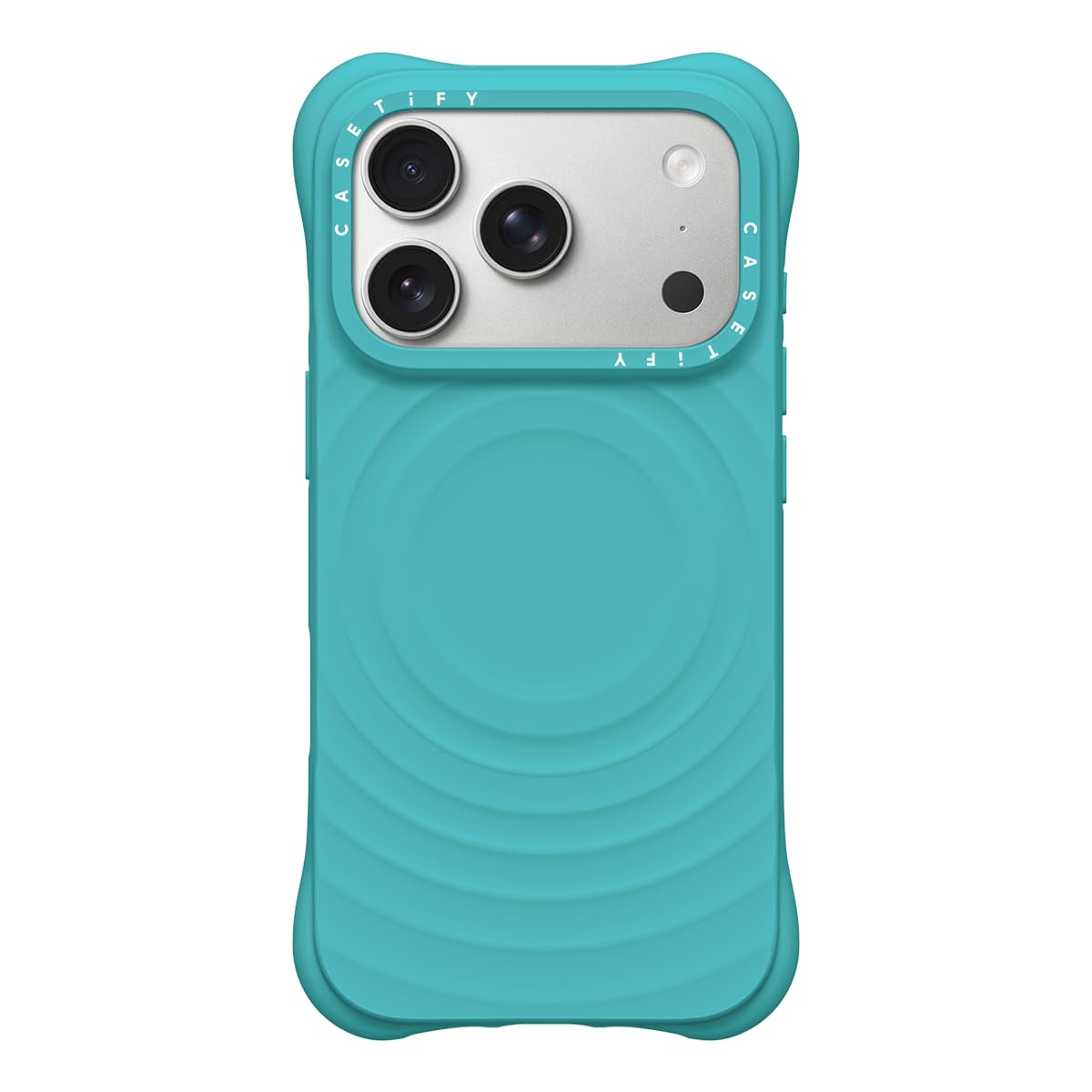 Amazon.co.jp: CASETiFY ウェーブ シリコン iPhone 17 Pro ケース [波